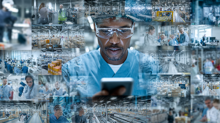 Showcase of German workplaces using AI for multilingual working orders