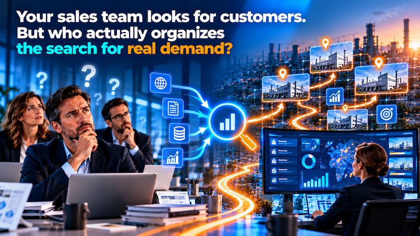 Your sales team is looking for customers. But who is actually in charge of identifying specific needs?